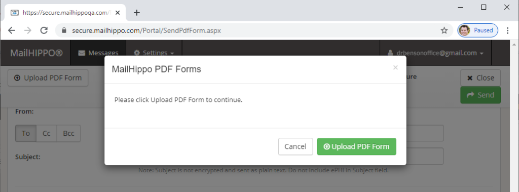 FormHippo’s HIPAA-Compliant Fillable PDFs | MailHippo